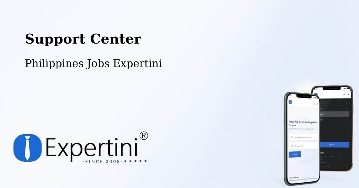 Support Services – Palo - Philippines Jobs Expertini